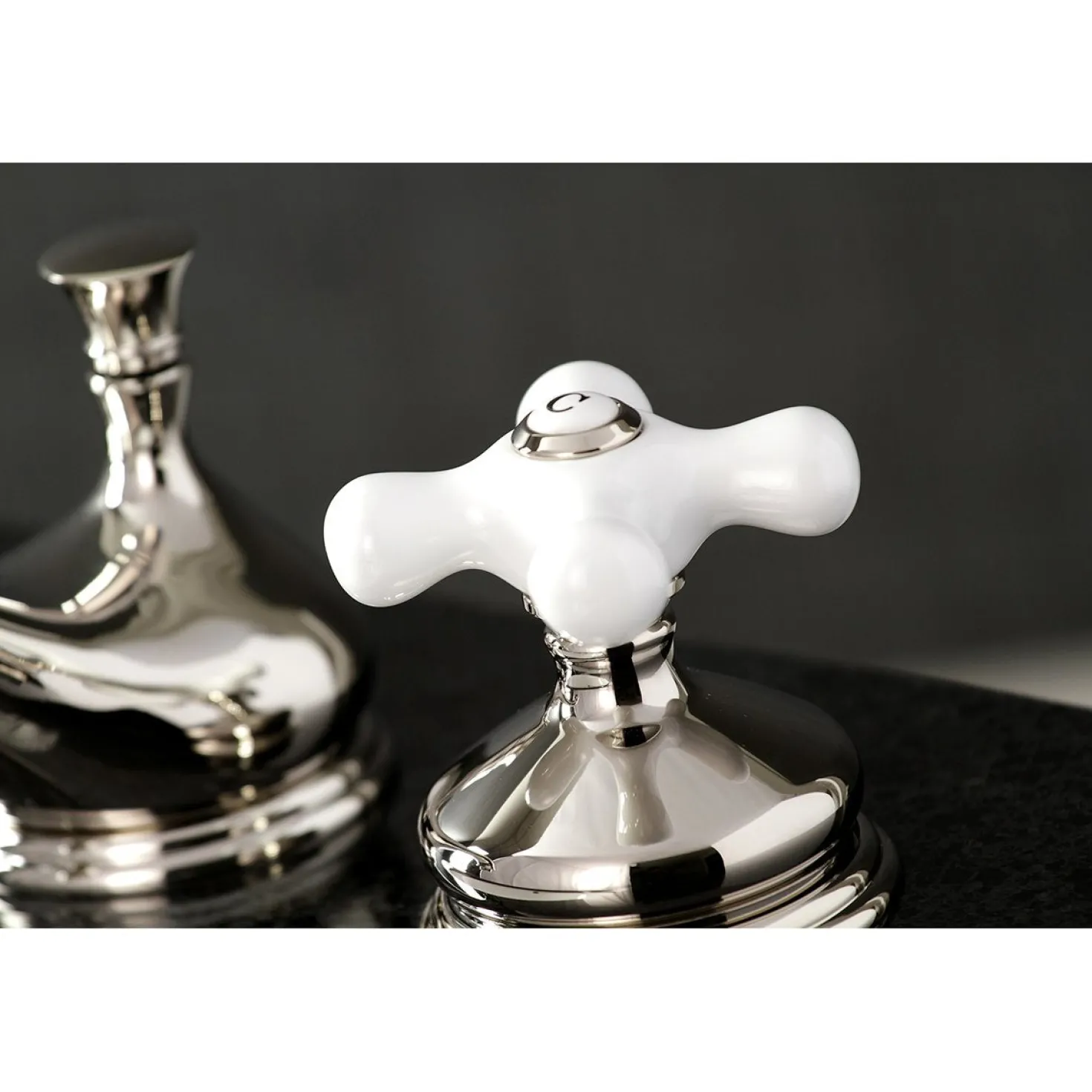 Kingston Brass Heritage 8" Widespread 3-Hole Bathroom Faucet