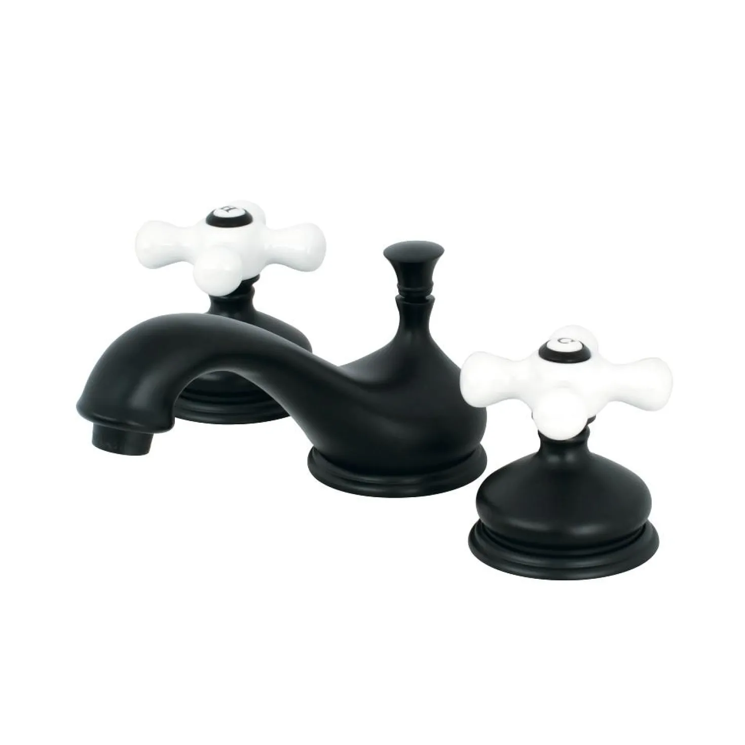 Kingston Brass Heritage 8" Widespread 3-Hole Bathroom Faucet