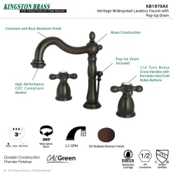 Kingston Brass Heritage 8