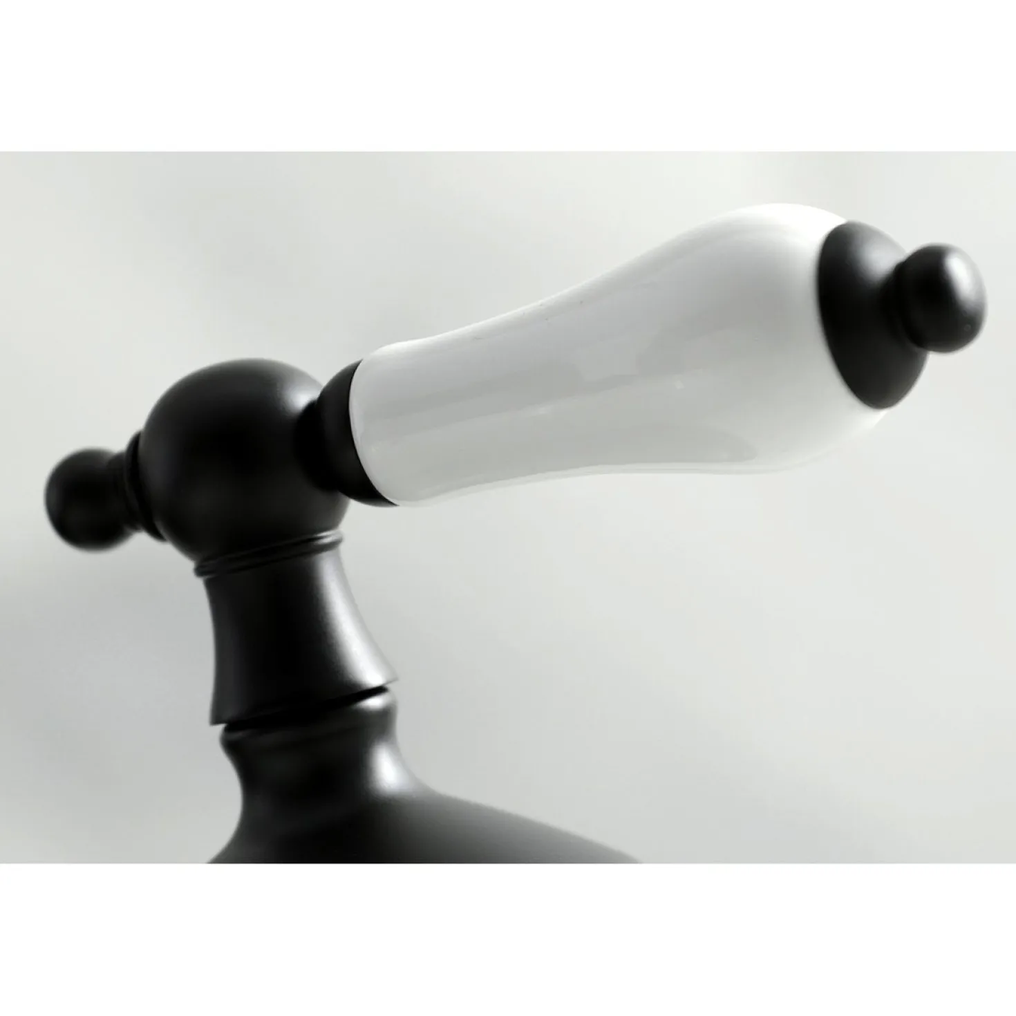 Kingston Brass Heritage 8" Widespread Deck Mount Bathroom Faucet