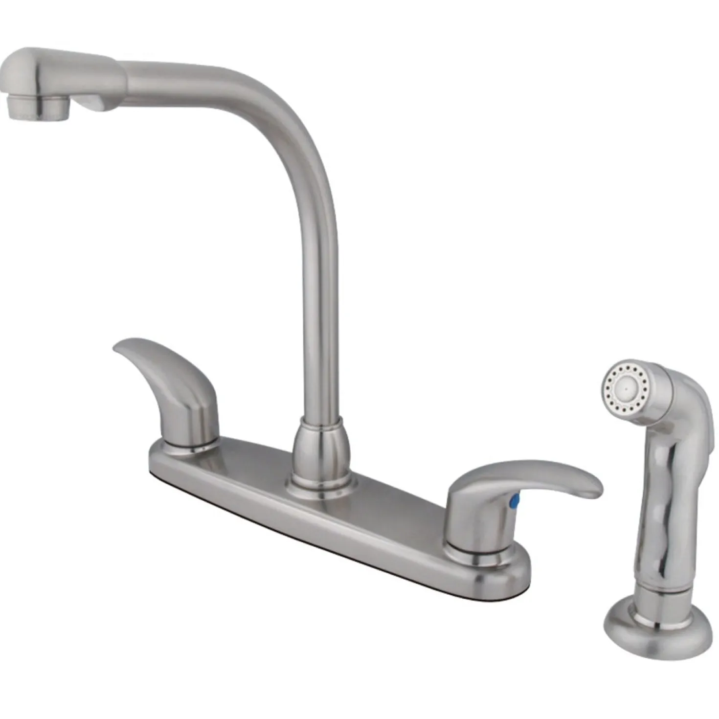 Kingston Brass 4-Hole 8" Centerset Kitchen Faucet