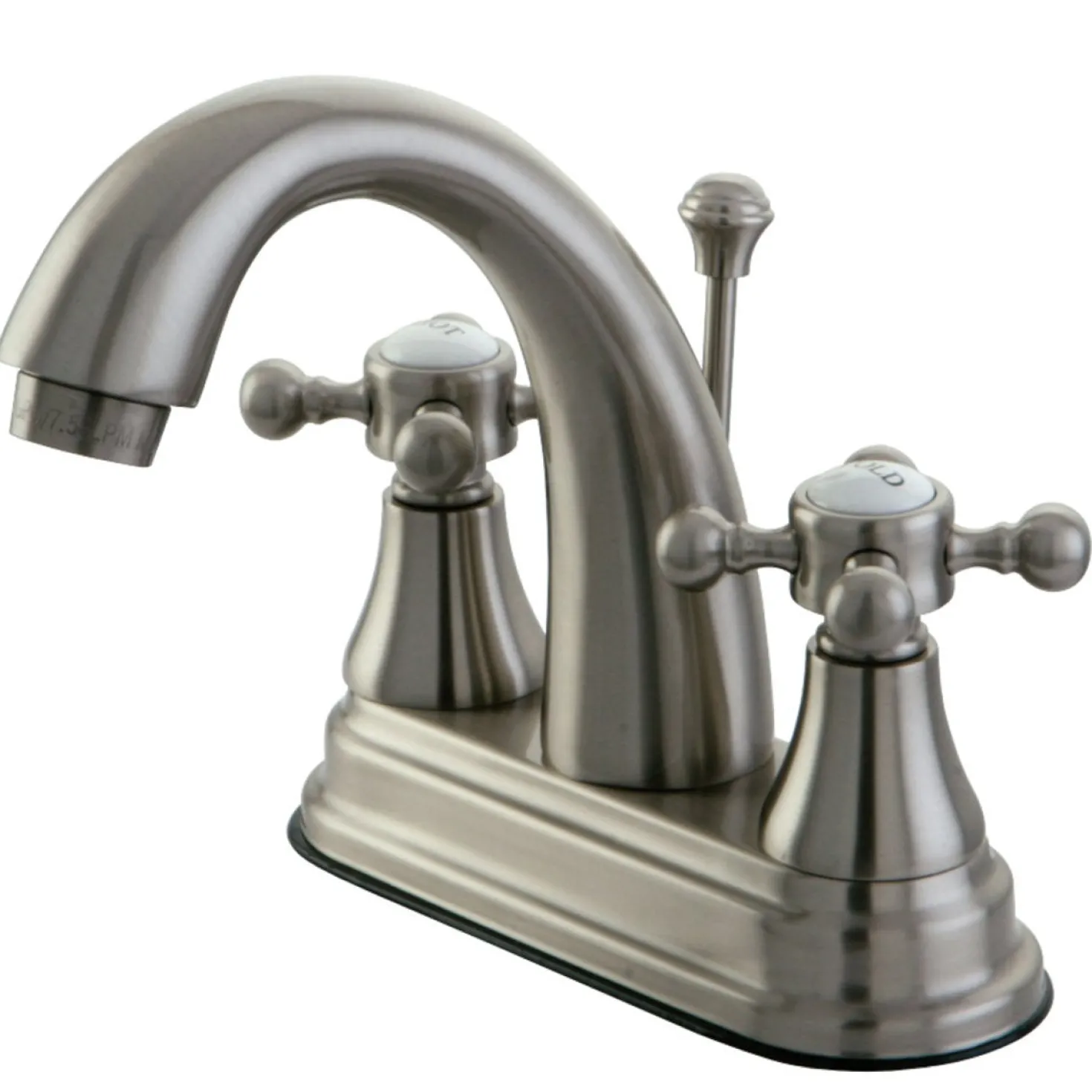 Kingston Brass 4-Inch Centerset 3-Hole Bathroom Faucet
