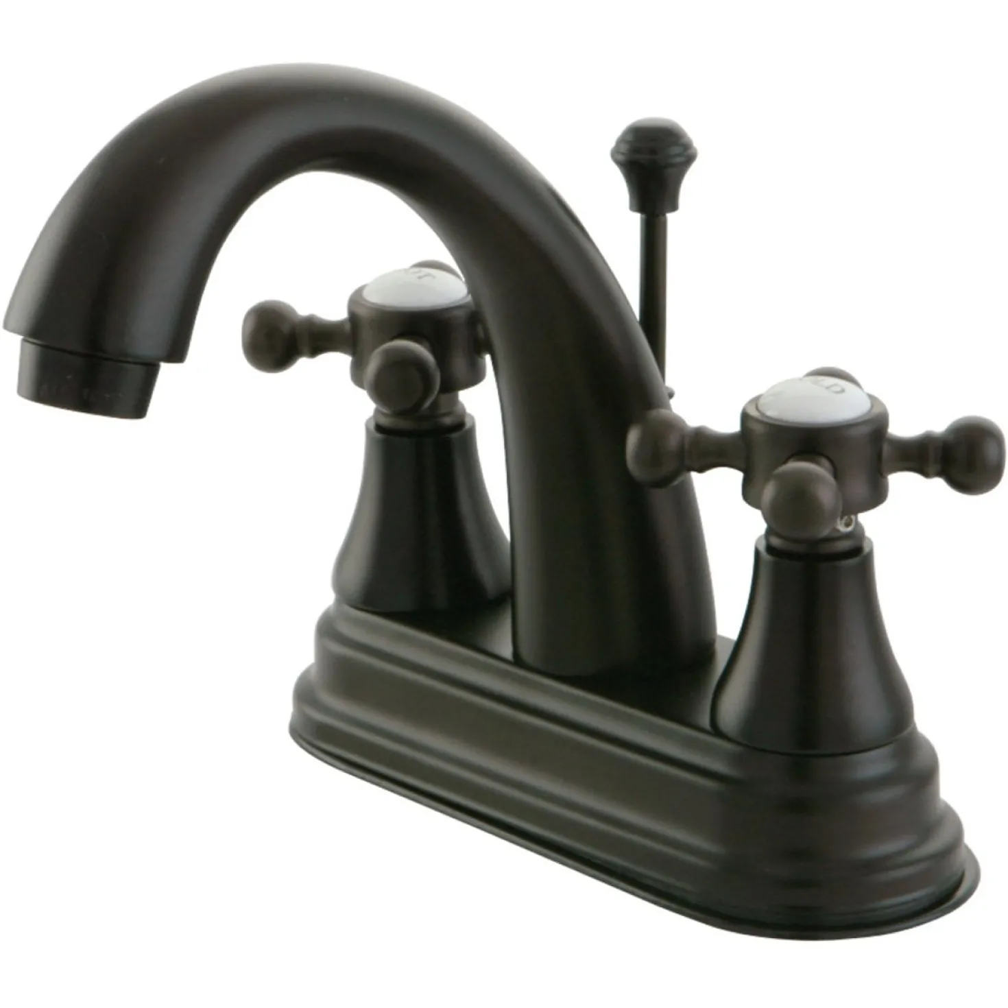 Kingston Brass 4-Inch Centerset 3-Hole Bathroom Faucet