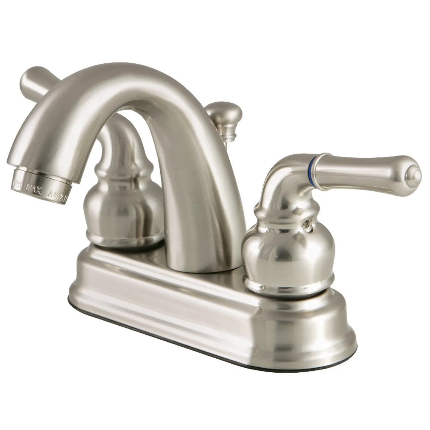 Kingston Brass 4-Inch Centerset Lever-Handle Bathroom Faucet