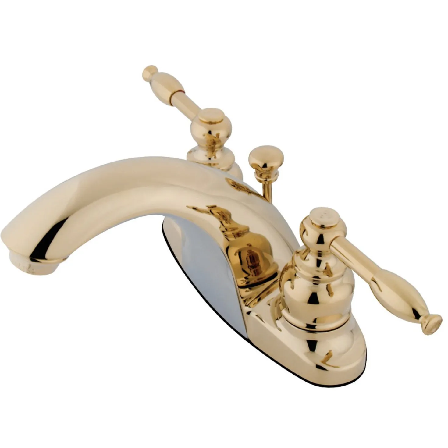 Kingston Brass 4-Inch Centerset Twin-Handle Bathroom Faucet