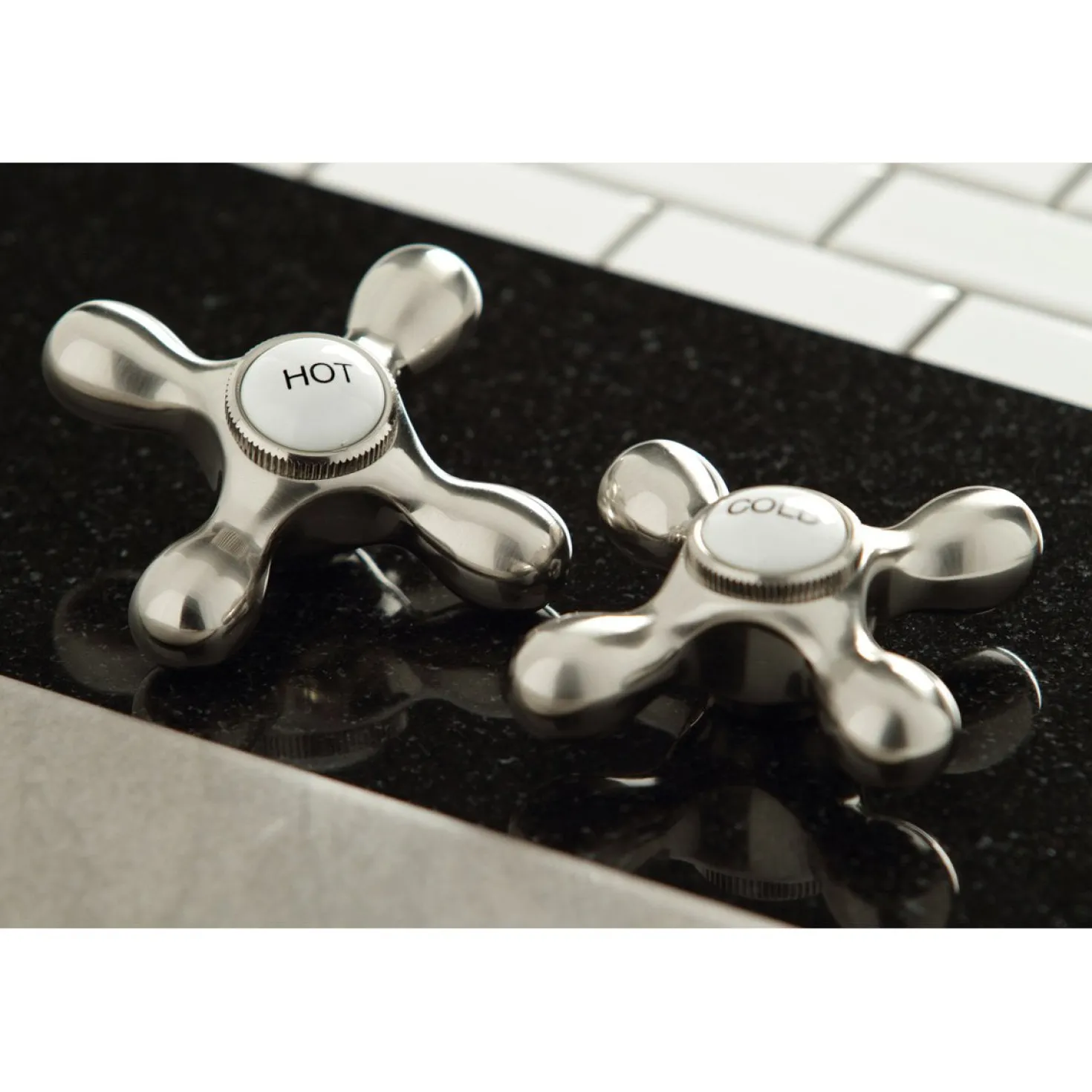 Kingston Brass 8-Inch Center Wall Mount Bathroom Faucet