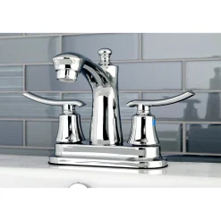Kingston Brass Jamestown 4" Centerset Bathroom Faucet