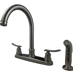 Kingston Brass Jamestown 8-Inch Centerset Kitchen Faucet