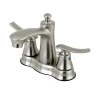 Kingston Brass Jamestown 4-Inch Centerset Lavatory Faucet