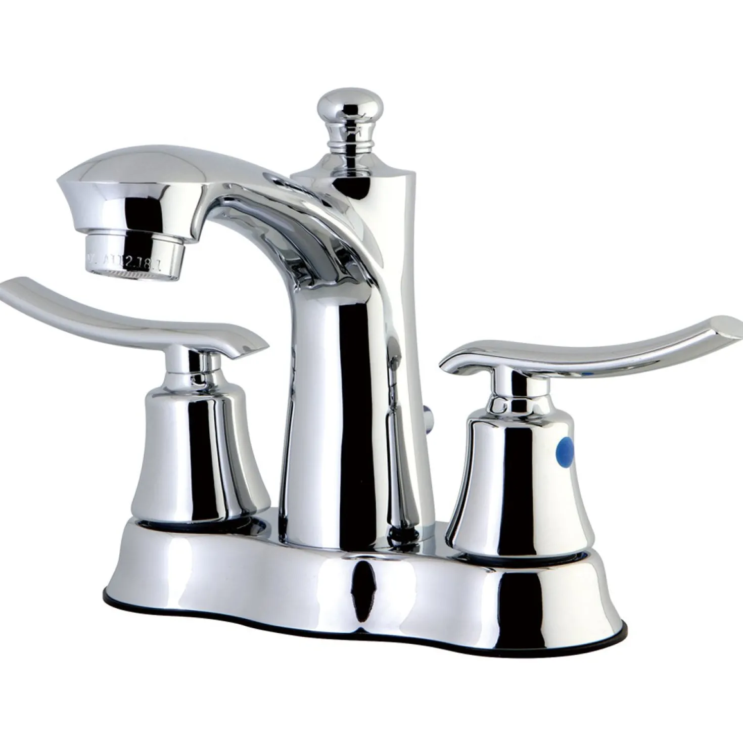 Kingston Brass Jamestown 4-Inch Centerset Lavatory Faucet