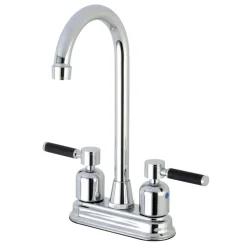 Kingston Brass Kaiser 4" Centerset High-Arch Spout Bar Faucet