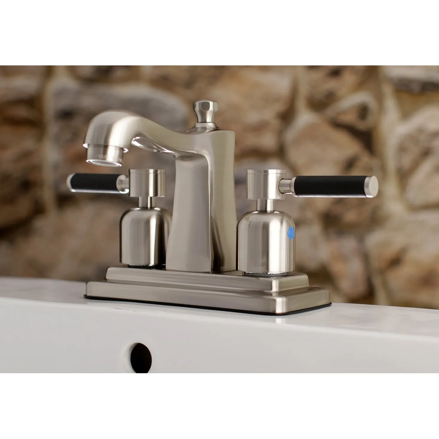 Kingston Brass Kaiser 4" Centerset Bathroom Faucet