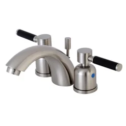 Kingston Brass Kaiser Deck Mount Mini-Widespread Bathroom Faucet