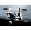 Kingston Brass Kaiser Lever-Handle 4-Inch Centerset Bathroom Faucet