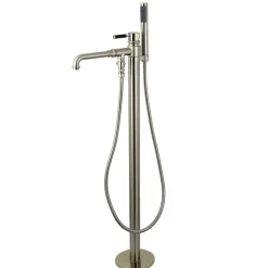 Kingston Brass Kaiser Single Handle Freestanding Tub Faucet with Hand Shower