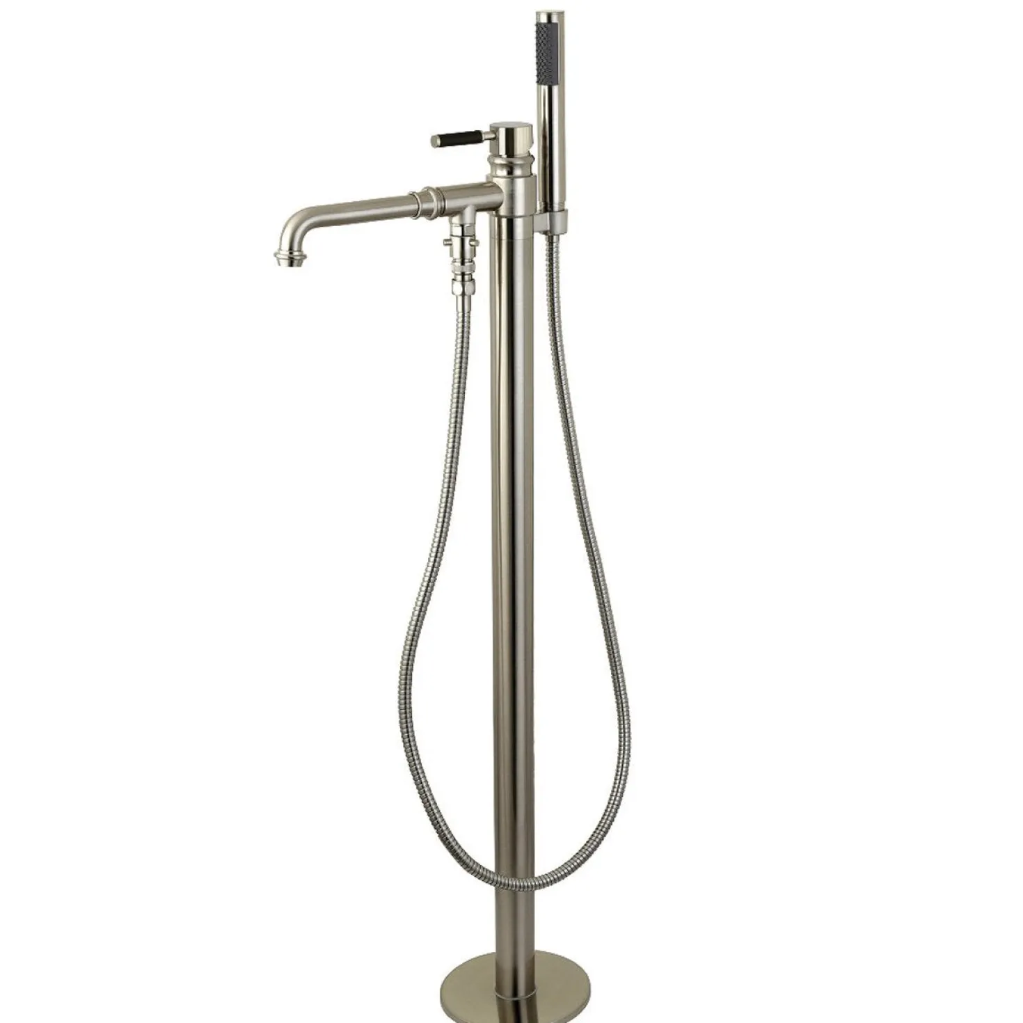 Kingston Brass Kaiser Single Handle Freestanding Tub Faucet with Hand Shower