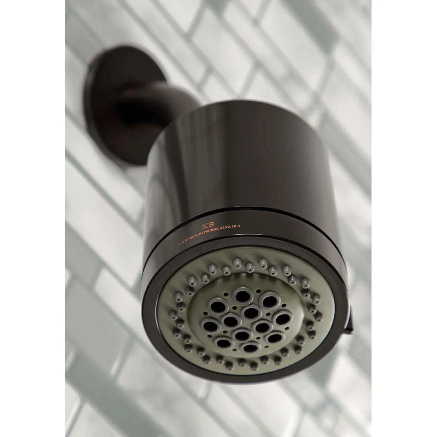 Kingston Brass Kaiser Three-Handle Tub and Shower Faucet