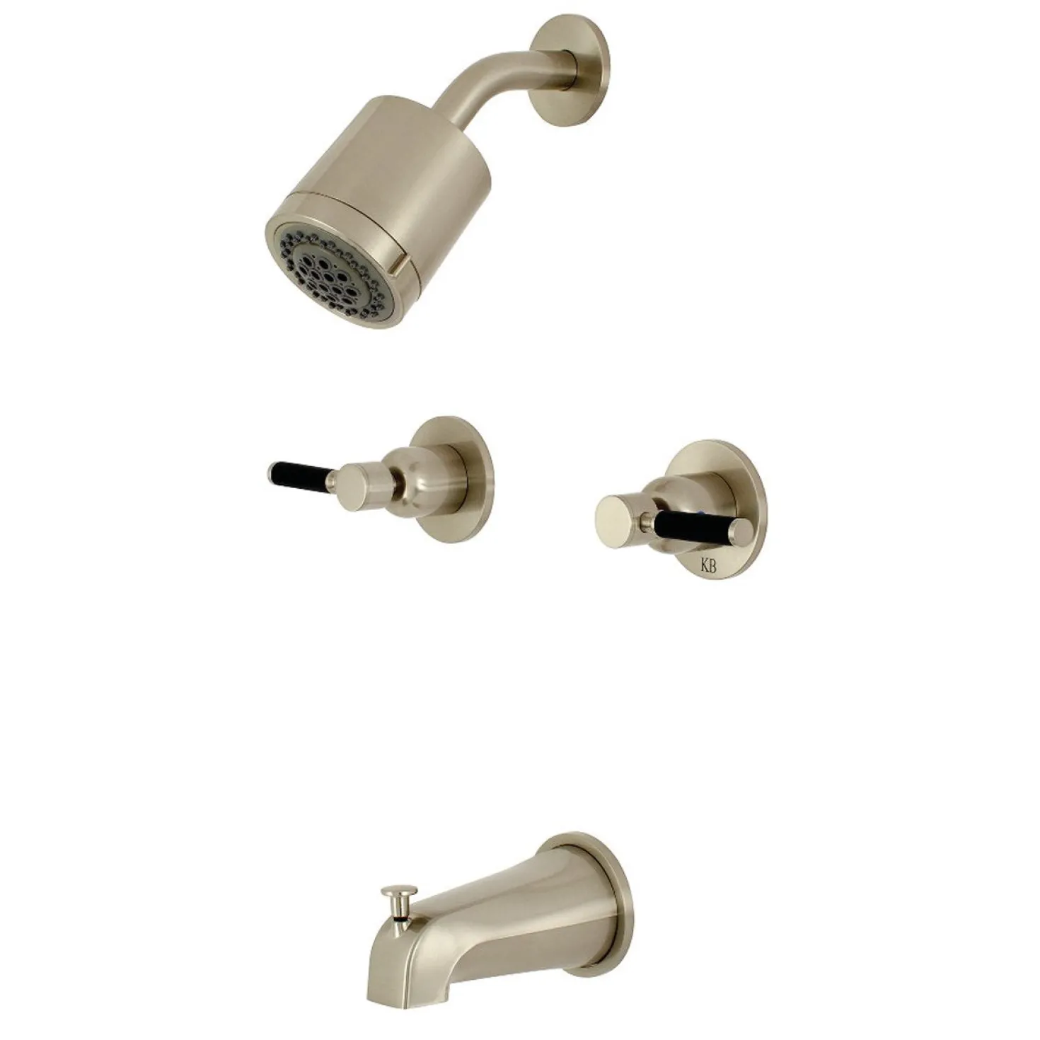 Kingston Brass Kaiser Two-Handle Tub and Shower Faucet