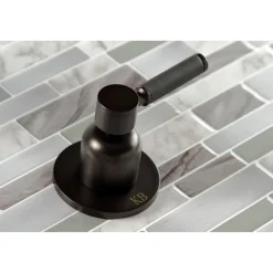 Kingston Brass Kaiser Two-Handle Tub and Shower Faucet
