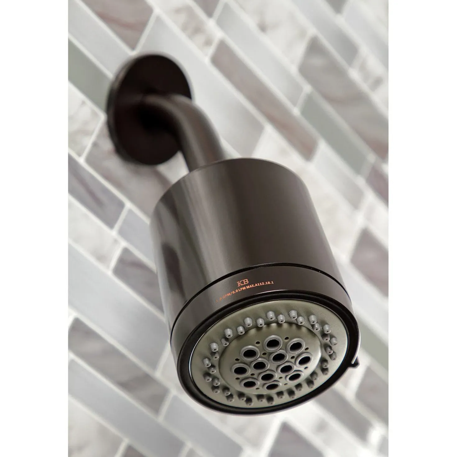 Kingston Brass Kaiser Two-Handle Tub and Shower Faucet