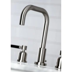 Kingston Brass Kaiser Widespread Bathroom Faucet with Brass Pop-Up