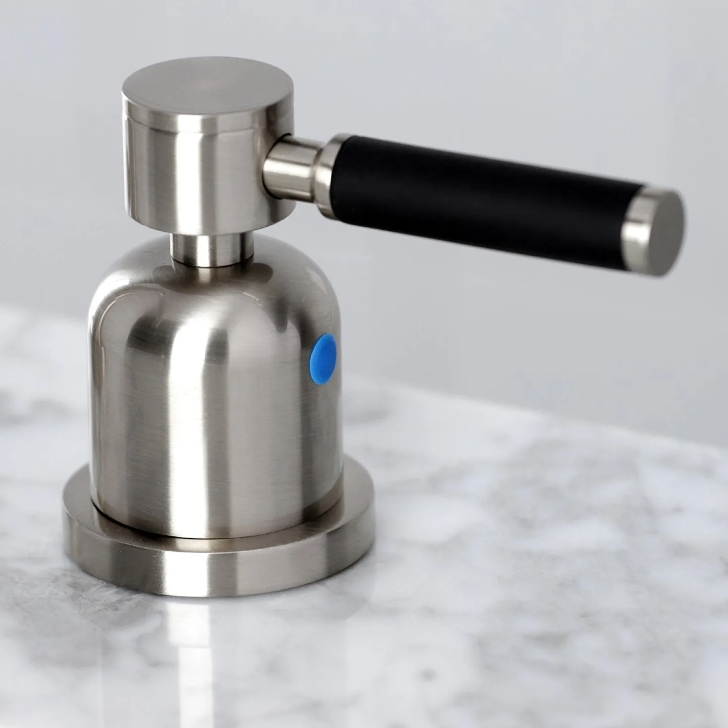Kingston Brass Kaiser Widespread Bathroom Faucet with Brass Pop-Up