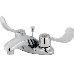 Kingston Brass KB621ADA 4-Inch Centerset Bathroom Faucet in Polished Chrome