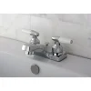 Kingston Brass KB201B 4-Inch Centerset Bathroom Faucet in Polished Chrome