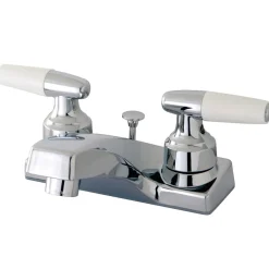 Kingston Brass KB201B 4-Inch Centerset Bathroom Faucet in Polished Chrome