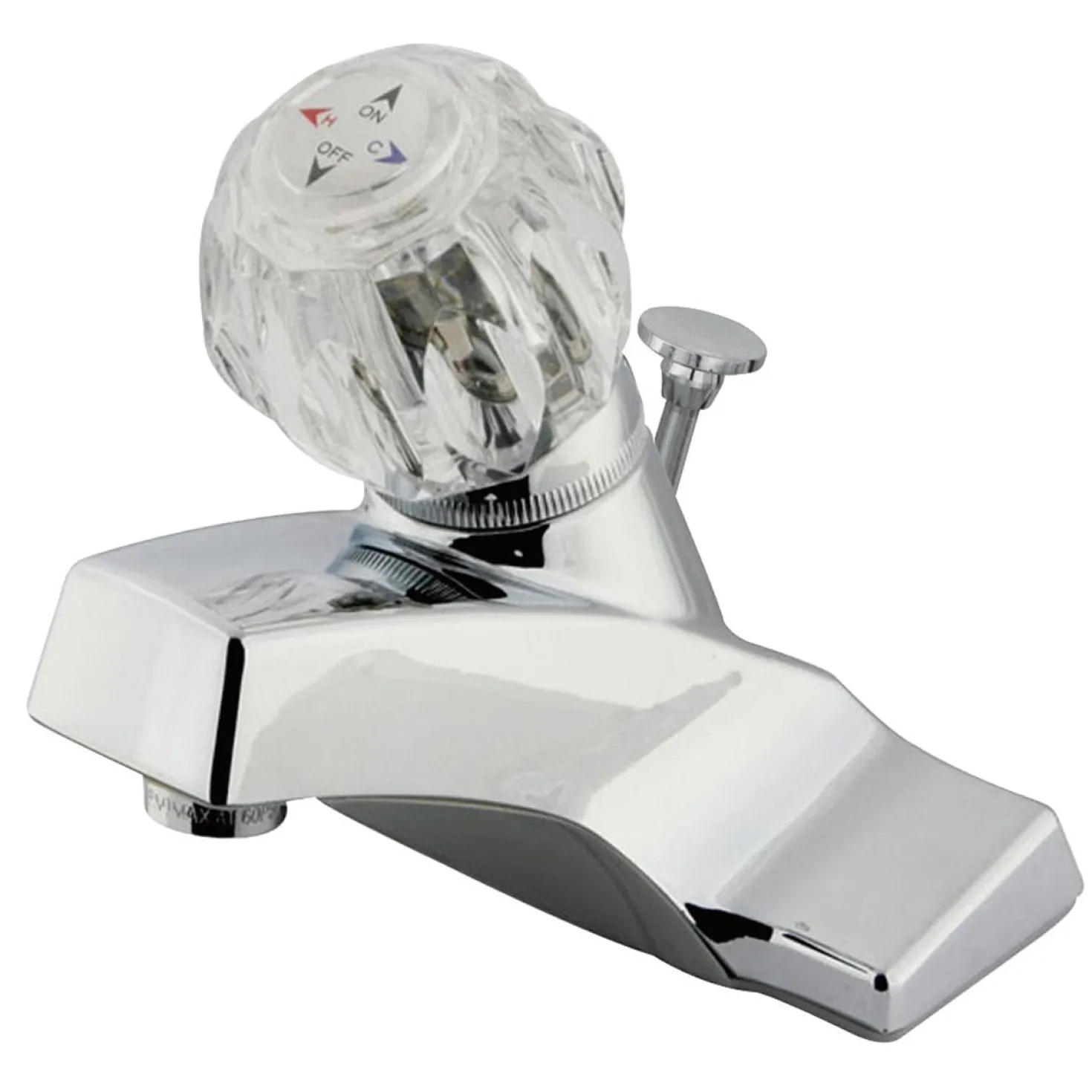 Kingston Brass KB0521B 4-Inch Centerset Bathroom Faucet in Polished Chrome