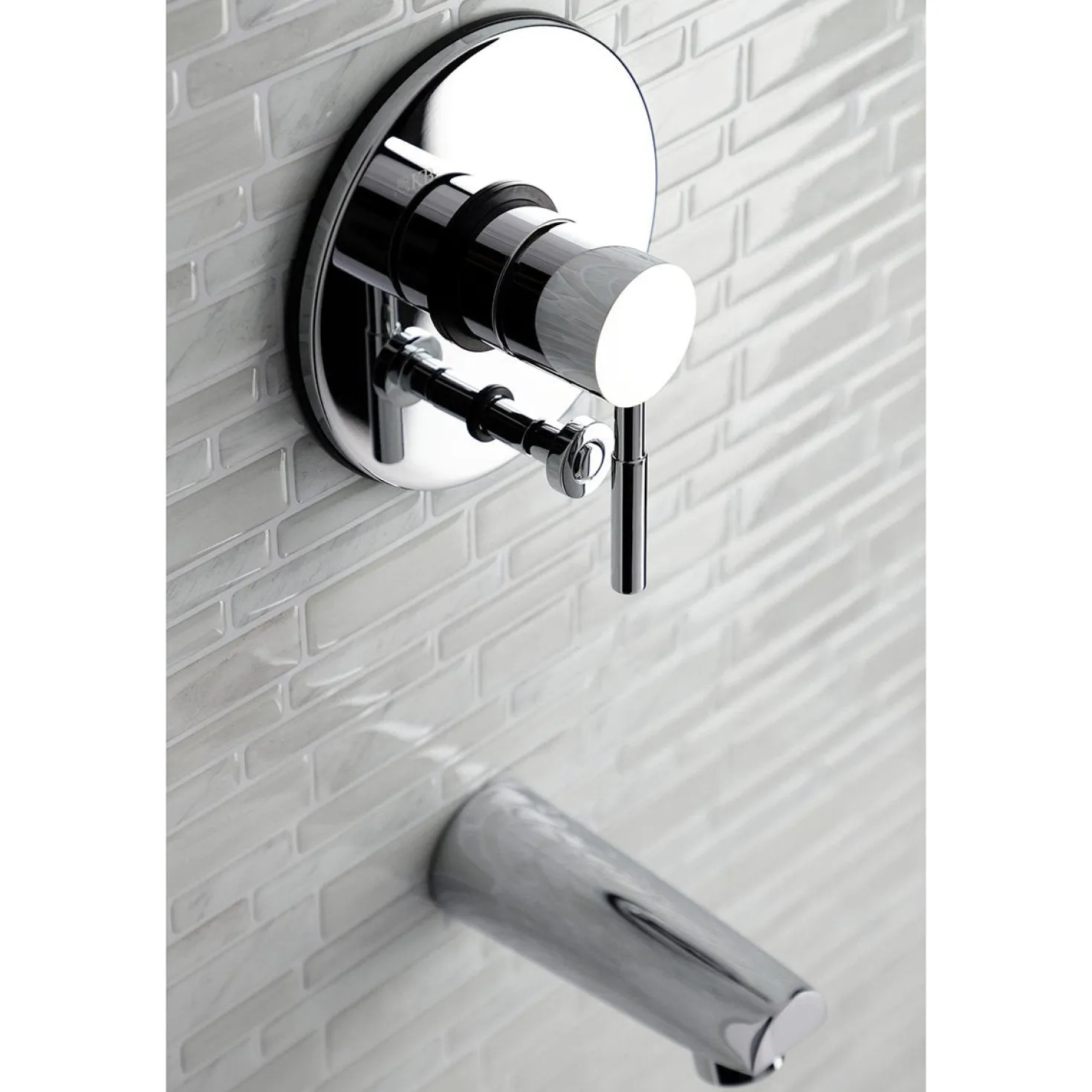 Kingston Brass KB86910DLTO Tub Only in Polished Chrome