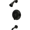 Kingston Brass KB36350FL Restoration Tub and Shower Faucet in Oil Rubbed Bronze