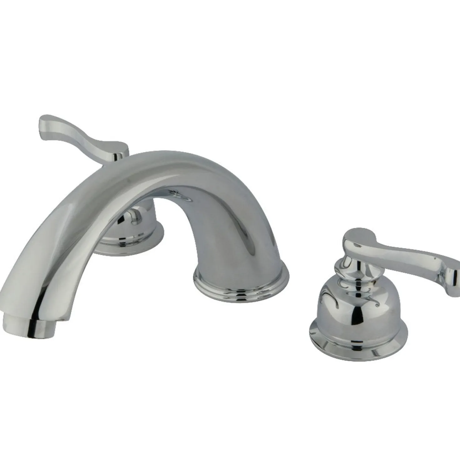 Kingston Brass KB361FL Roman Tub Faucet in Polished Chrome
