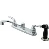 Kingston Brass KB272 8-Inch Centerset Kitchen Faucet in Polished Chrome