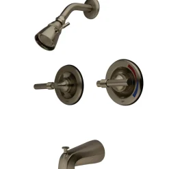 Kingston Brass KB668ML Vintage Two Handle Tub and Shower Faucet