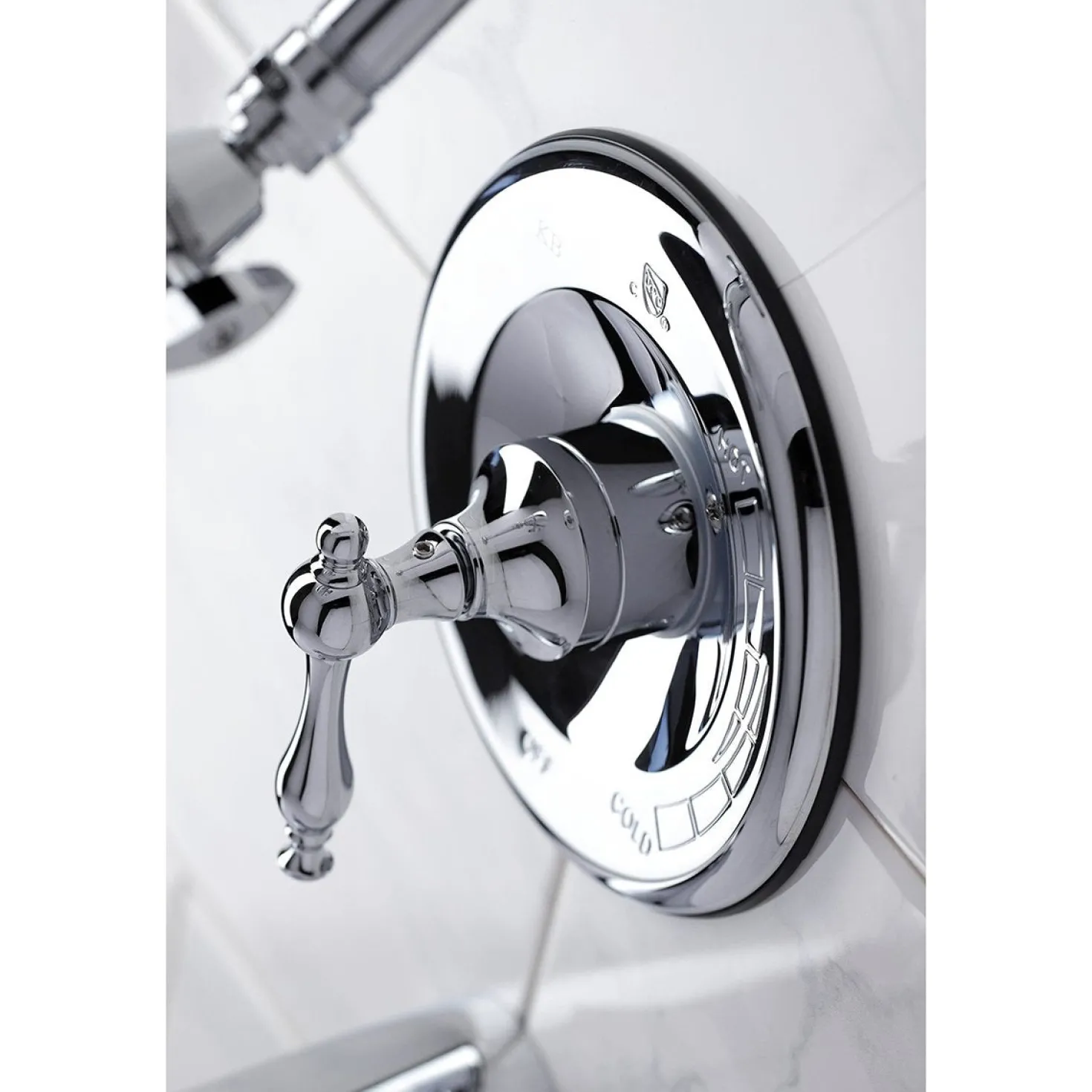 Kingston Brass KB1631NL Tub and Shower Faucet in Polished Chrome