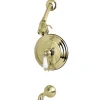 Kingston Brass KB36320PL Restoration Single Handle Tub and Shower Faucet