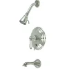 Kingston Brass KB36310PLT Tub and Shower Trim Only in Polished Chrome