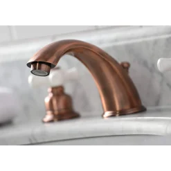 Kingston Brass KB966PX Magellan Widespread Bathroom Faucet, Antique Copper