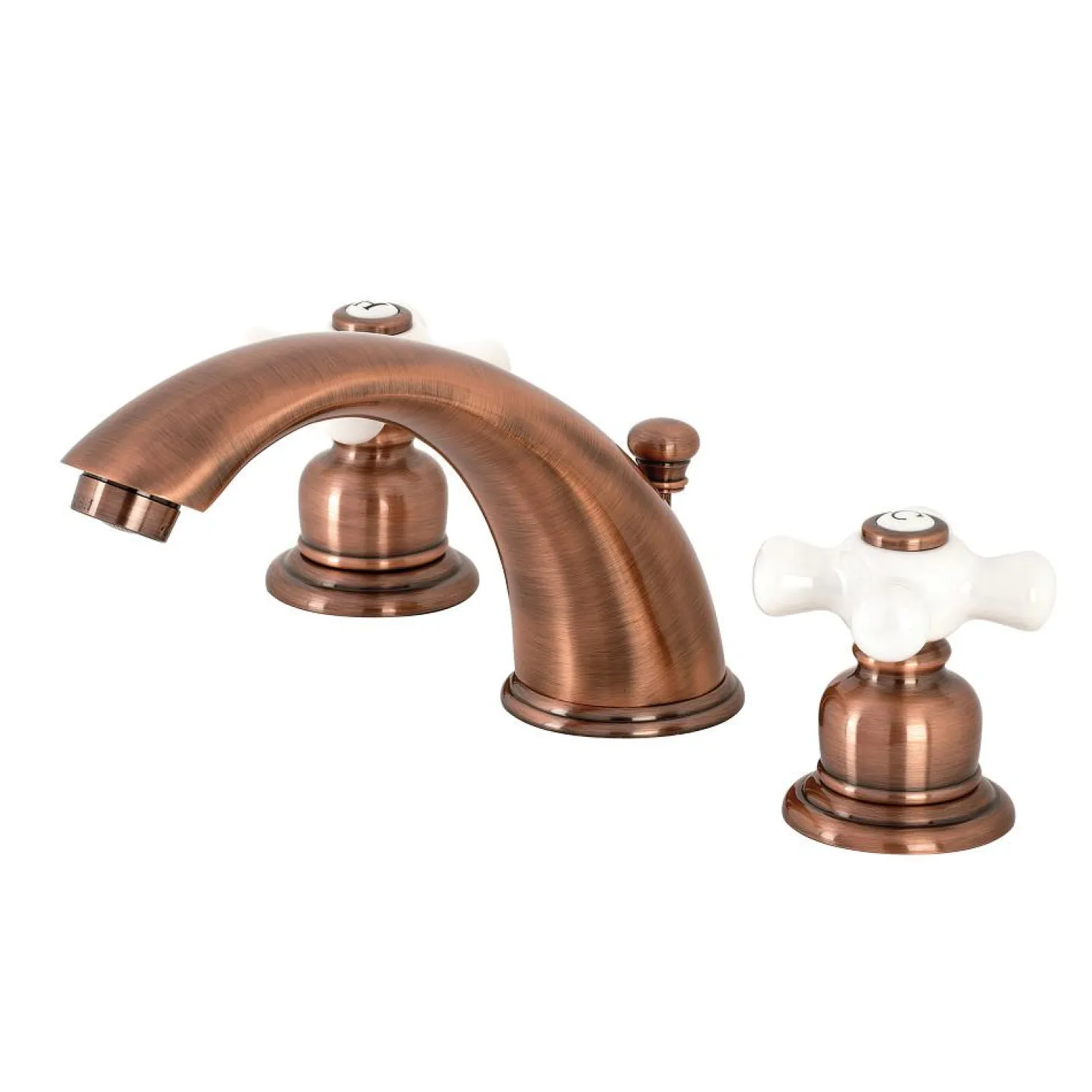 Kingston Brass KB966PX Magellan Widespread Bathroom Faucet, Antique Copper
