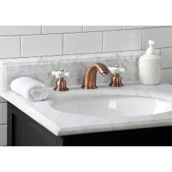 Kingston Brass KB966PX Magellan Widespread Bathroom Faucet, Antique Copper