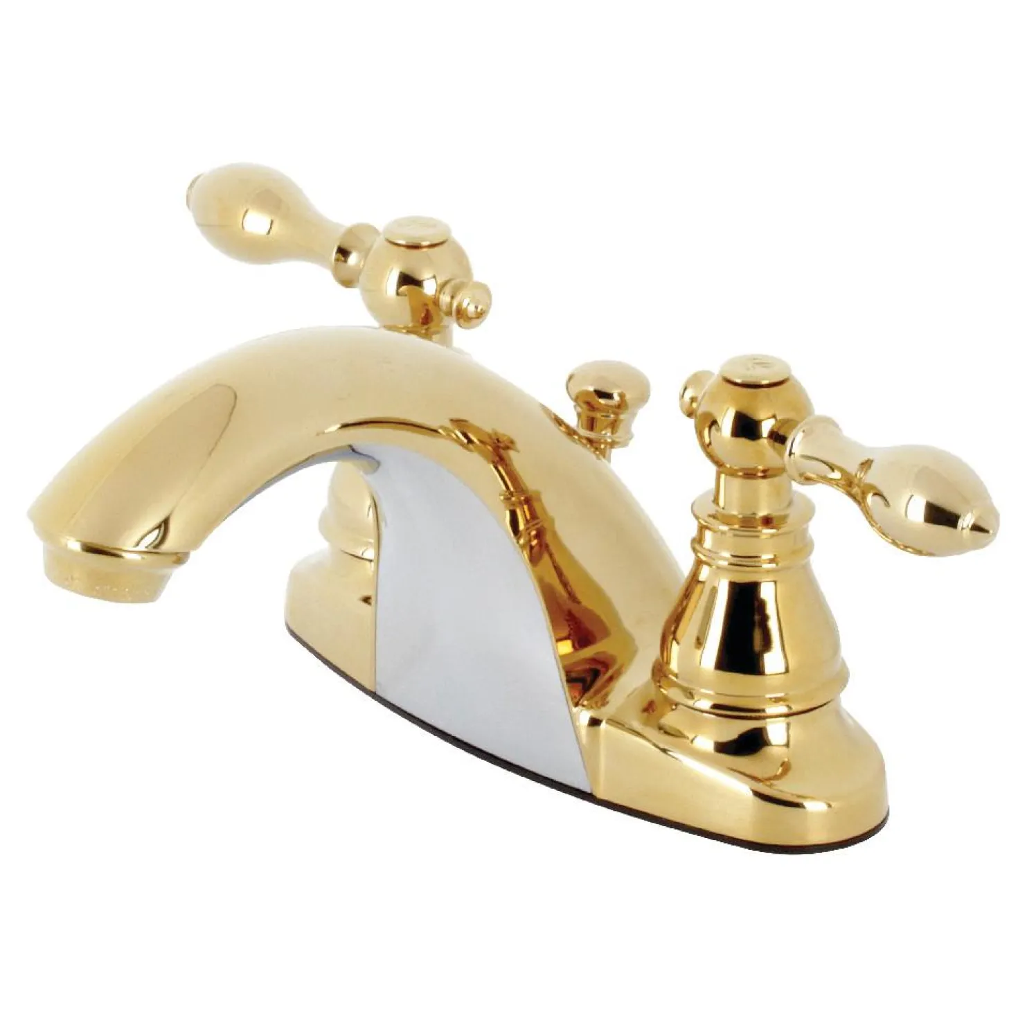 Kingston Brass KB764XACL-P American Classic 4" Centerset Bathroom Faucet