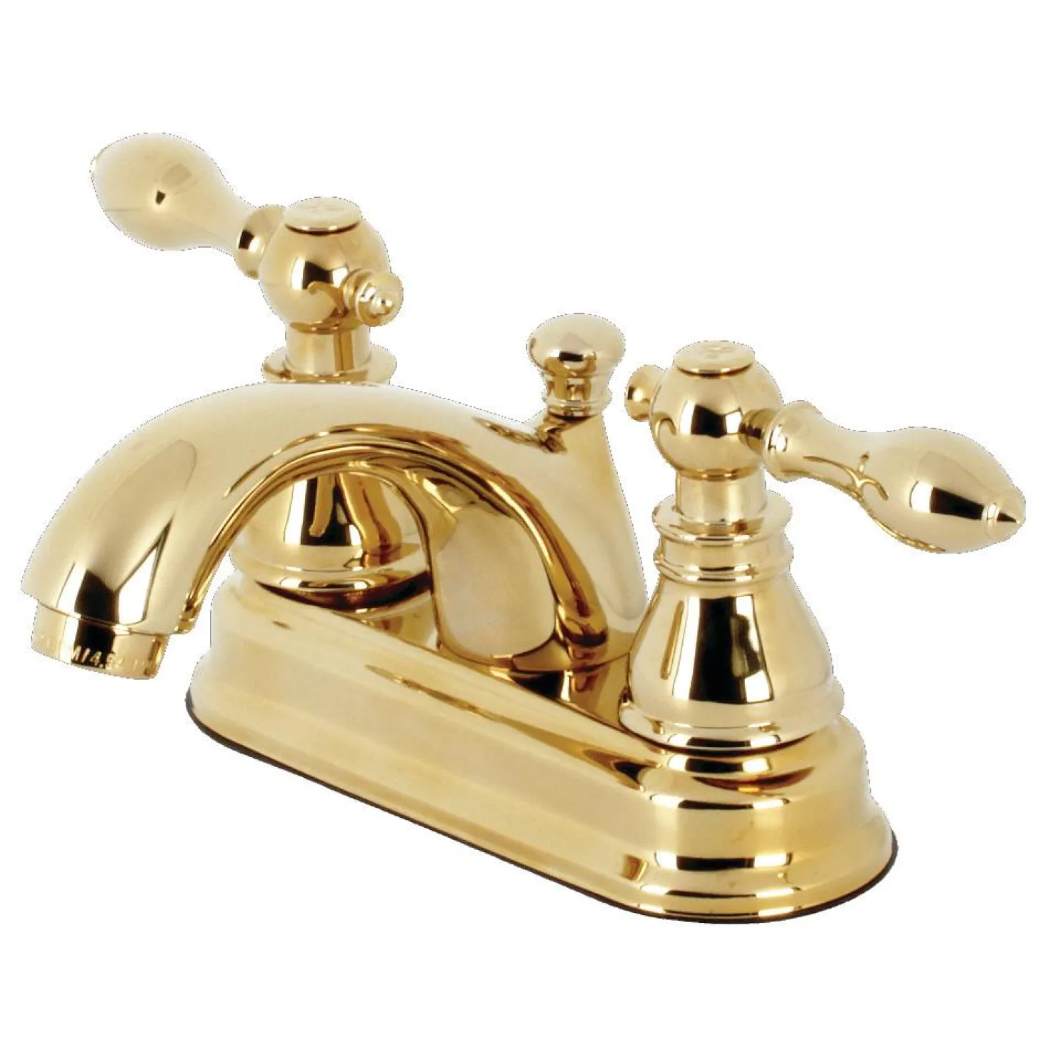 Kingston Brass KB260XACL-P American Classic 4" Centerset Bathroom Faucet