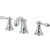 Kingston Brass KB91XACL-P American Classic Widespread Bathroom Faucet with Retail Pop-Up