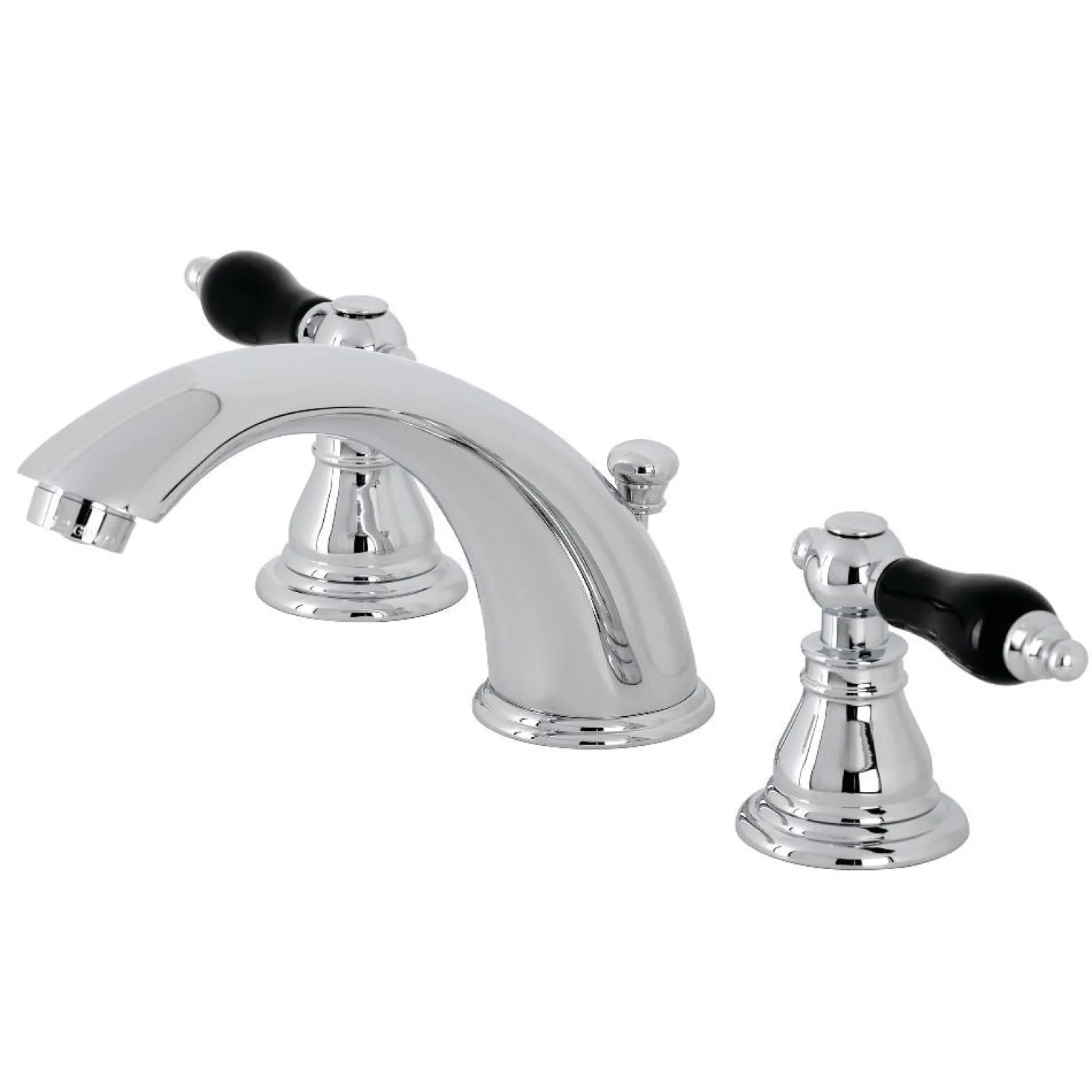 Kingston Brass KB96XAKL-P Duchess Widespread Bathroom Faucet with Plastic Pop-Up