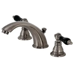Kingston Brass KB96XAKL-P Duchess Widespread Bathroom Faucet with Plastic Pop-Up