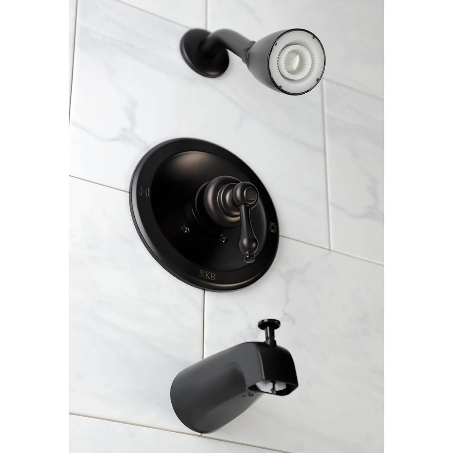 Kingston Brass KB53XAL-P Tub and Shower Faucet