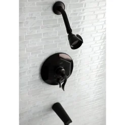 Kingston Brass KB463X0DFL-P Tub and Shower Faucet