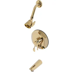Kingston Brass KB463X0DFL-P Tub and Shower Faucet