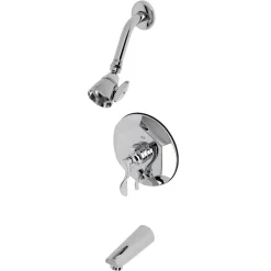 Kingston Brass KB463X0DFL-P Tub and Shower Faucet